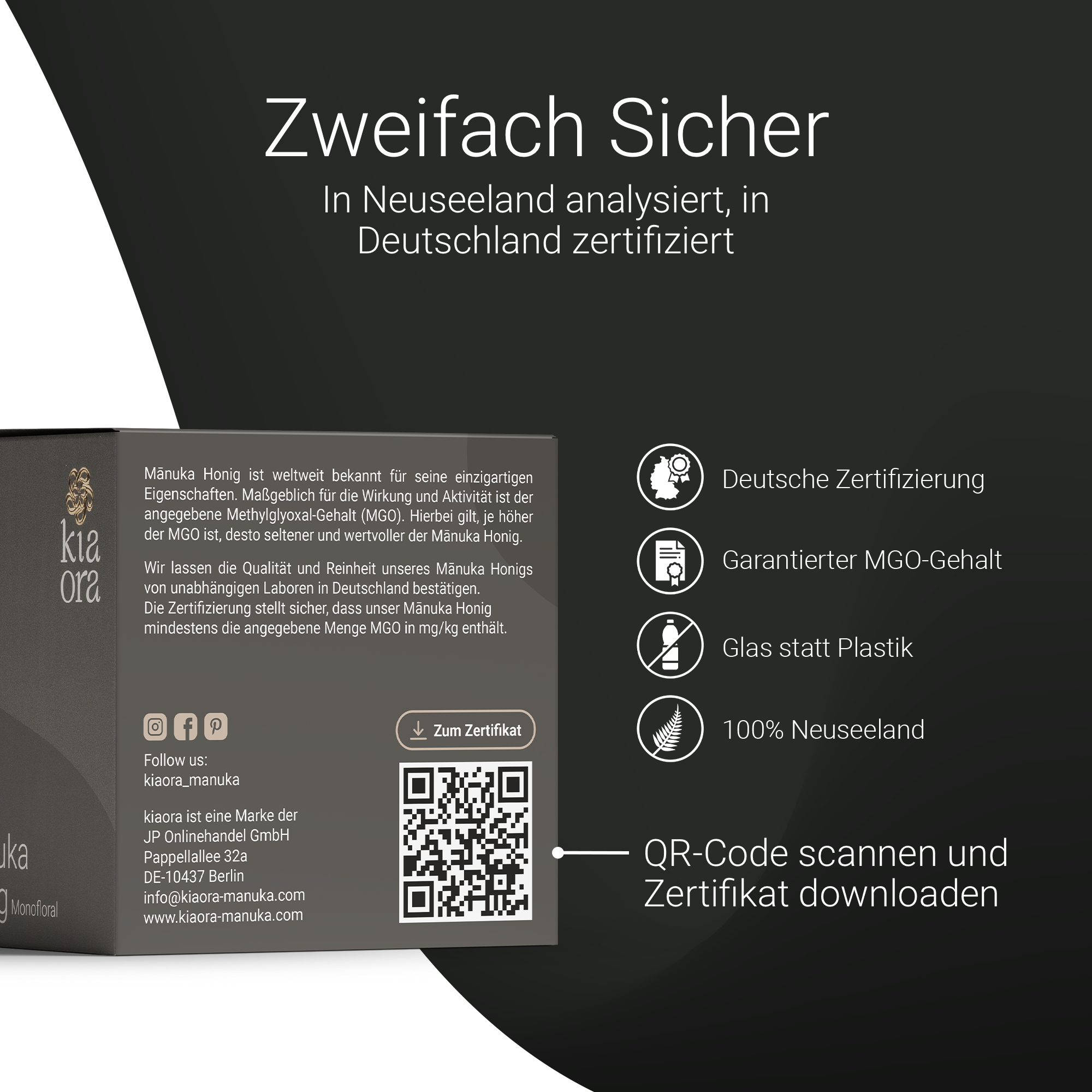 Manuka Honig MGO 550+ 300g